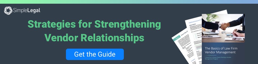 Strengthen your vendor relationship