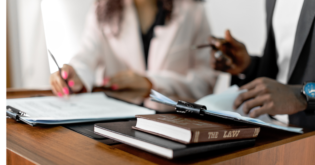 Legal matter management portrayed by collaborating team members